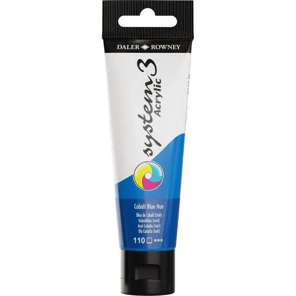 System 3 Acrylic Paint Cobalt Blue Hue 59ml