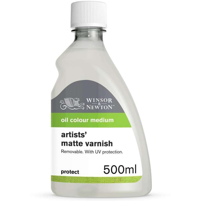 Winsor and Newton Artist Matt Varnish 500ml