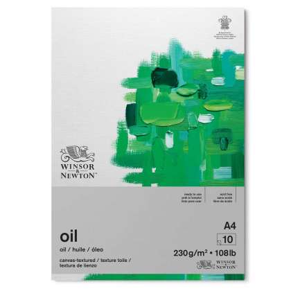 Winsor and Newton Oil Pad A4 230gsm