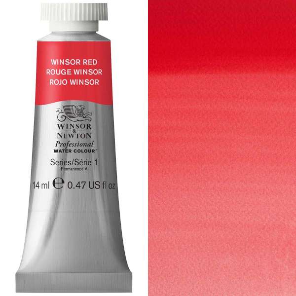 Winsor and Newton Artist Watercolour 14ml S1 Winsor Red