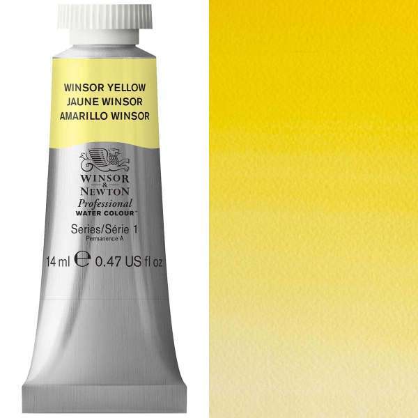 Winsor-Yellow-14ml-S1-Professional-Watercolour.jpg Winsor and Newton Artist Watercolour 14ml S1 Winsor Yellow - Image 1