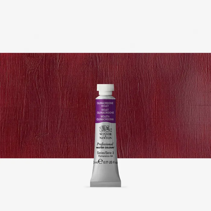 Winsor and Newton Artist Watercolour 5ml S3 Quinacridone Violet