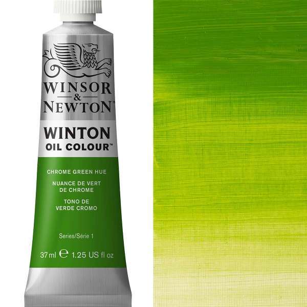 Winton Oil Paint 37ml Chrome Green Hue
