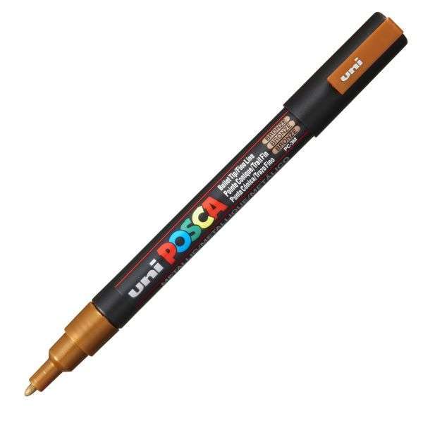 Posca Pc-3m Metallic Bronze