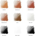 conte a paris studio sketch set - colour range