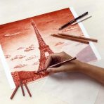 conte a paris studio sketch set - example photo