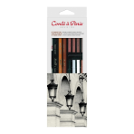 conte a paris studio sketch set - pencils and carres crayon