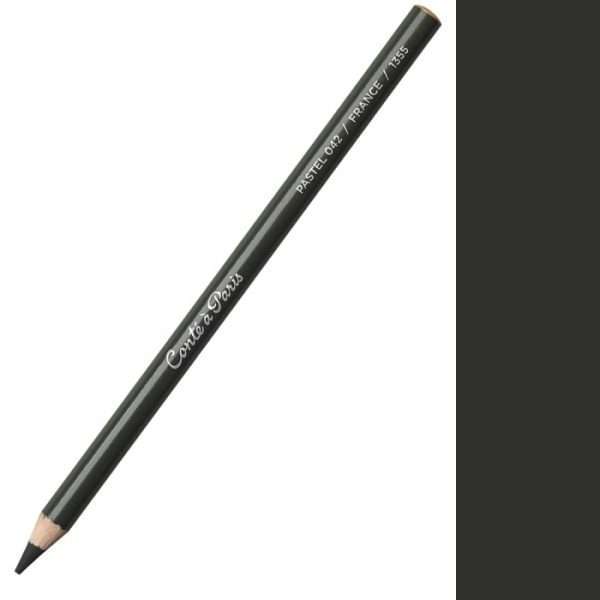 conte pastel pencil sepia grey