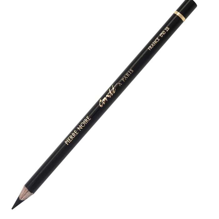 Conte Pierre Noire Drawing Pencil 3B