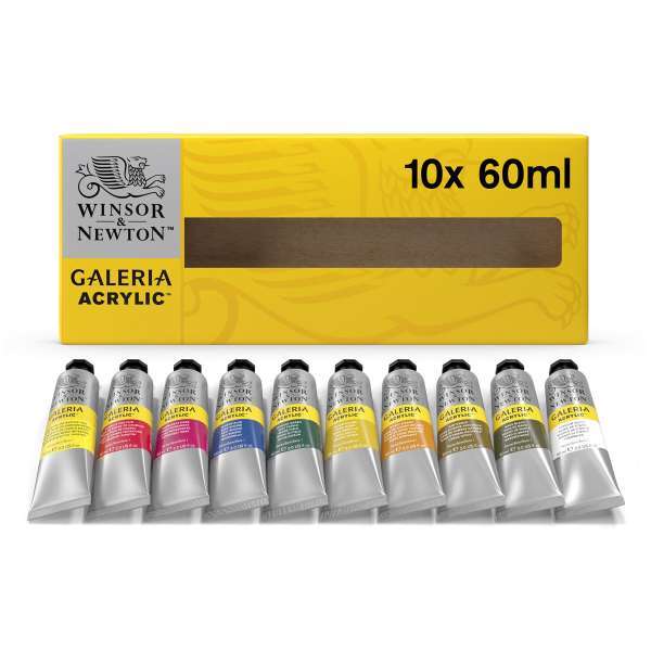 Galeria Acrylic Set 10 Tubes