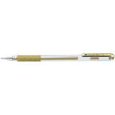 Pentel Roller Hybrid GEL Grip Metallic Gold