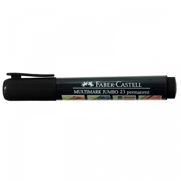 Multimark Jumbo Permanent Bullet Black
