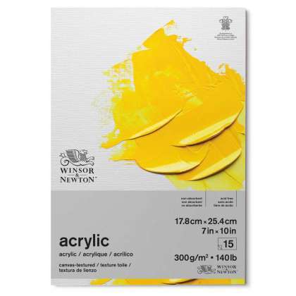 wn-a5-acrylic-1.jpg W&N - Acrylic Pad 7x10in 300gsm - Image 1